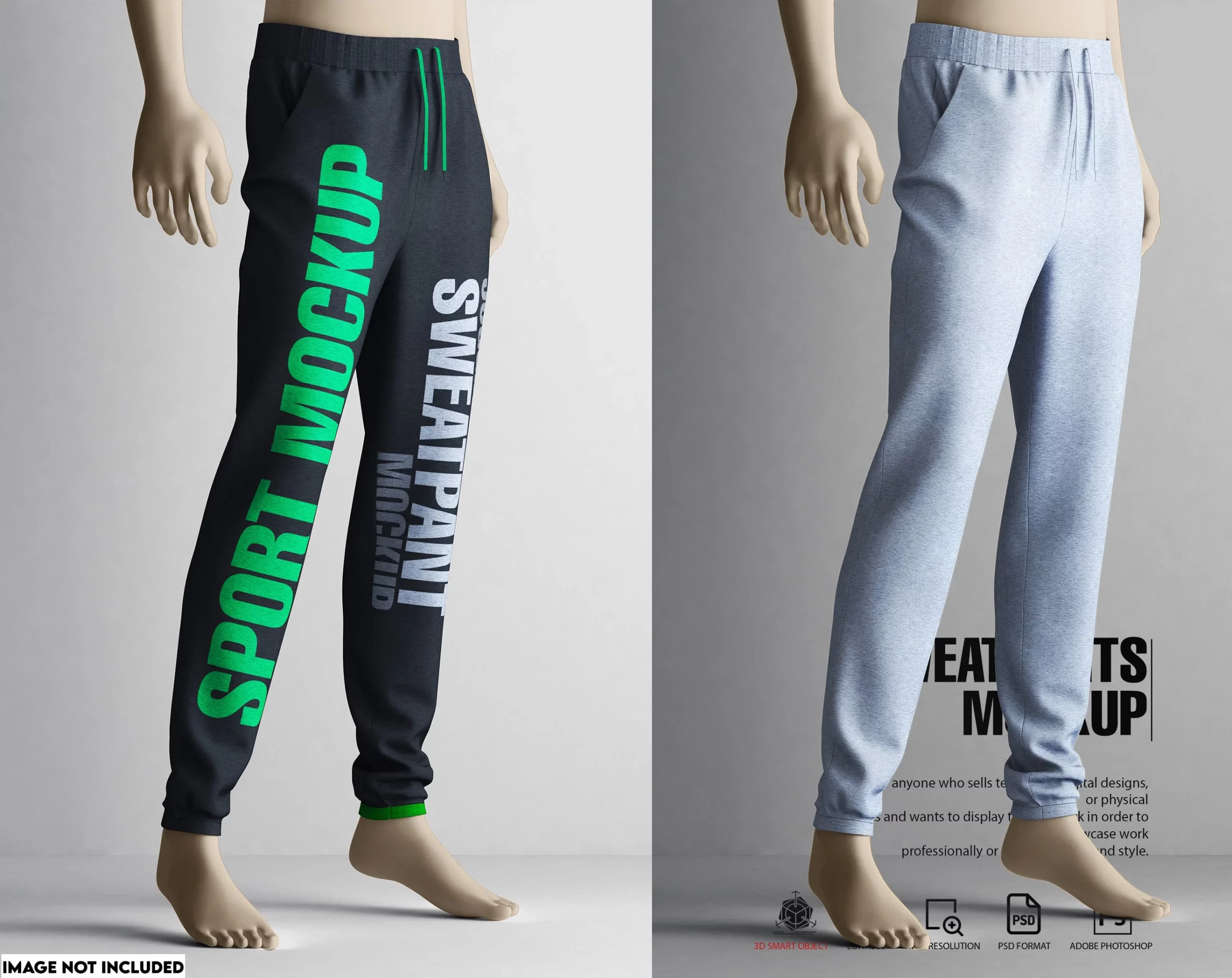 Formal Joggers with Laces Gallery Image